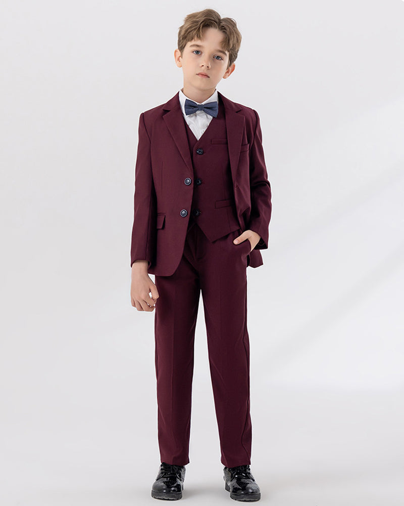 Tiny Trends-4-Piece boy suit