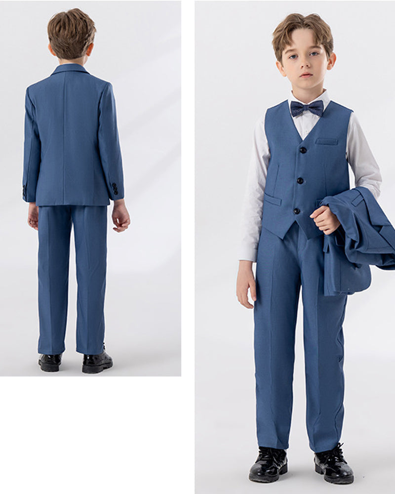 Tiny Trends-4-Piece boy suit