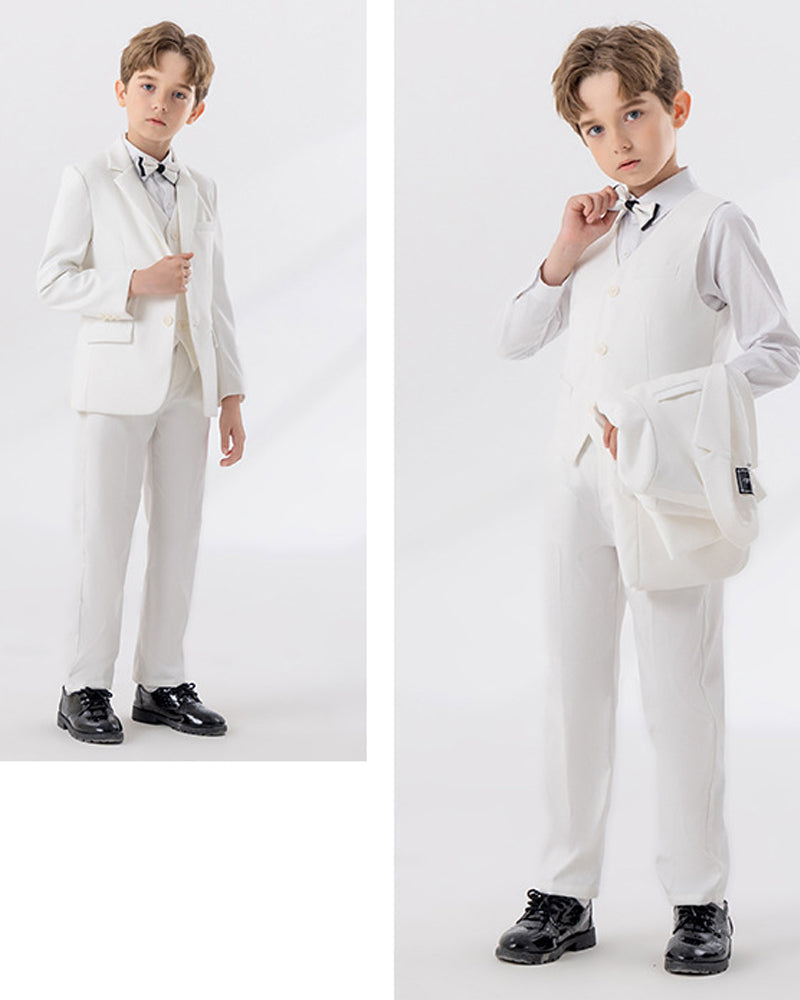 Tiny Trends-4-Piece boy suit