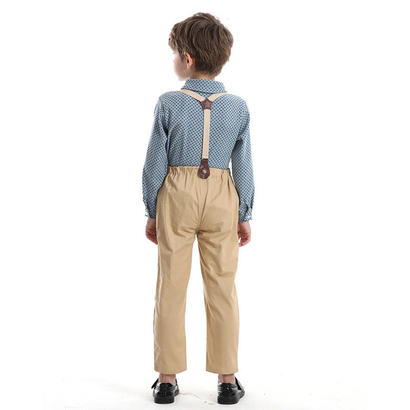 Backpack Pants Baby Boys Set