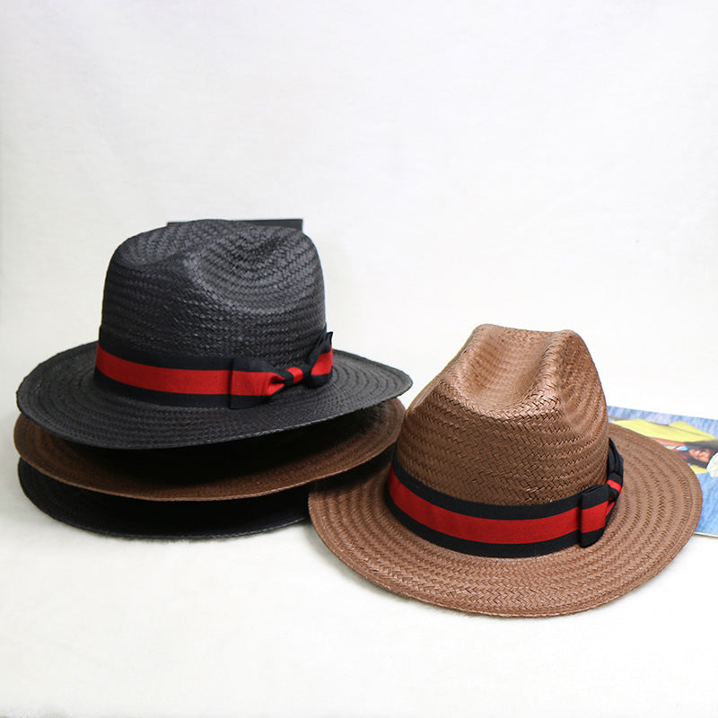 Miller Ranch Fedora -- Patriotic Straw