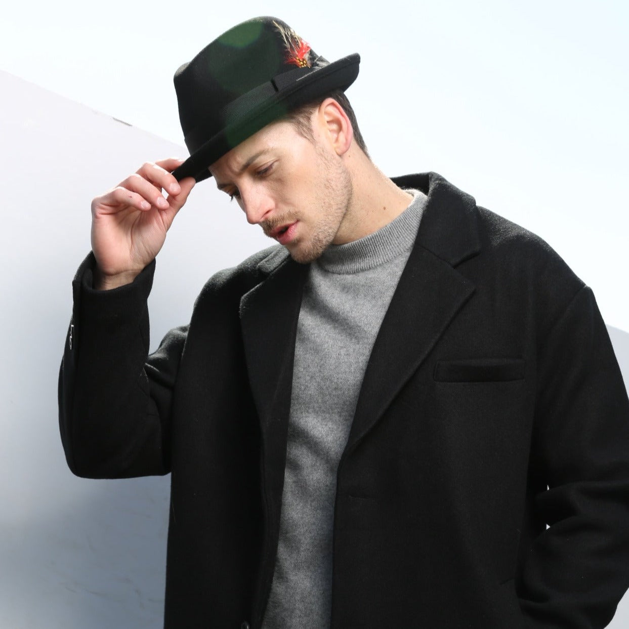 Stacy Adams Dublin Sewn Braid Fedora Hat