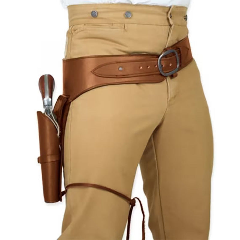 Western Cowboy Gun Belt Gun Holster