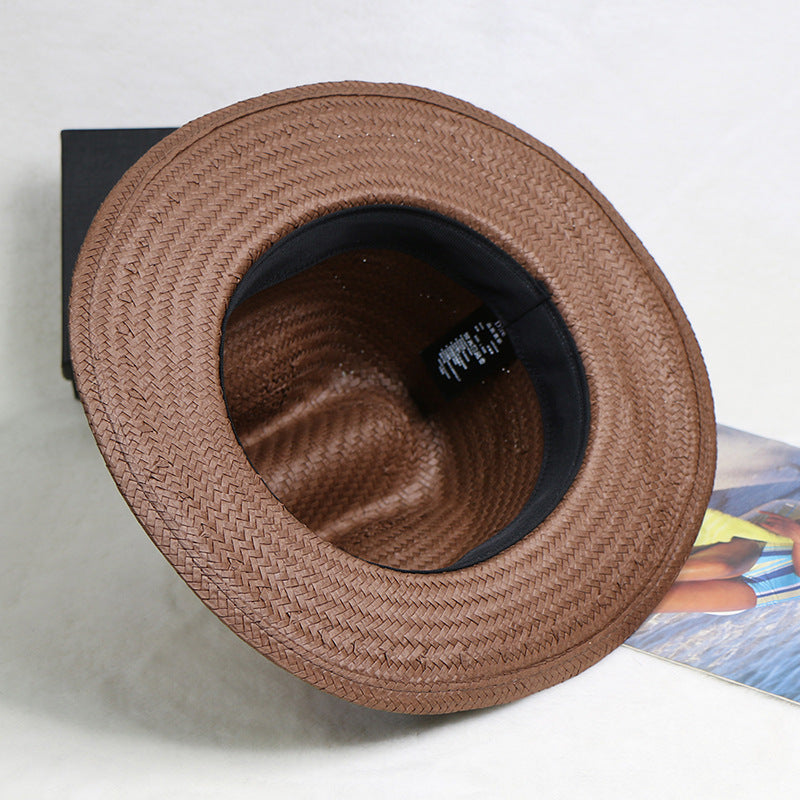 Miller Ranch Fedora -- Patriotic Straw