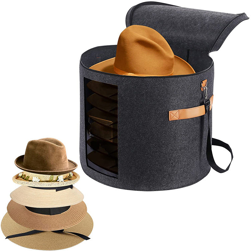 Hat Storage Box Portable Hat Container