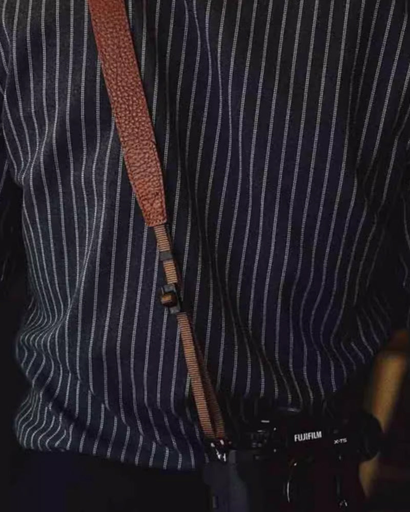 Camera strap nylon rope cowhide hand-stitched models