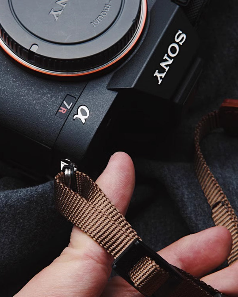 Camera strap nylon rope cowhide hand-stitched models