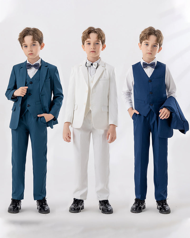 Tiny Trends-4-Piece boy suit