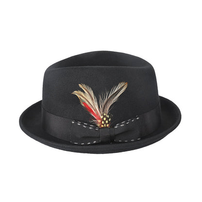 Stacy Adams Dublin Sewn Braid Fedora Hat