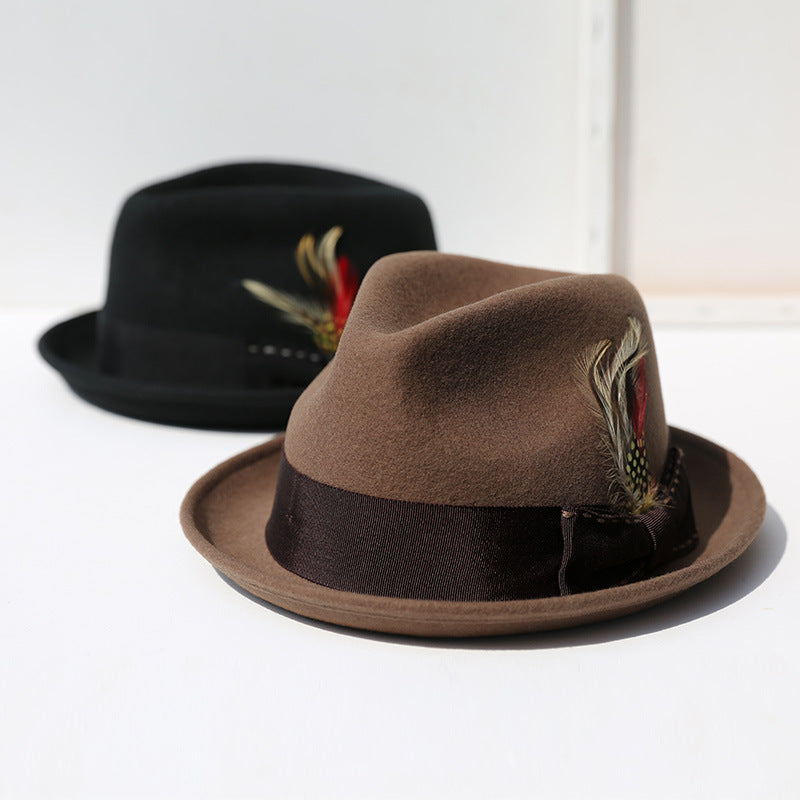 Stacy Adams Dublin Sewn Braid Fedora Hat