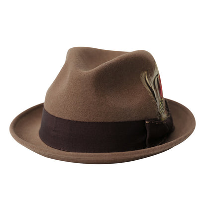 Stacy Adams Dublin Sewn Braid Fedora Hat