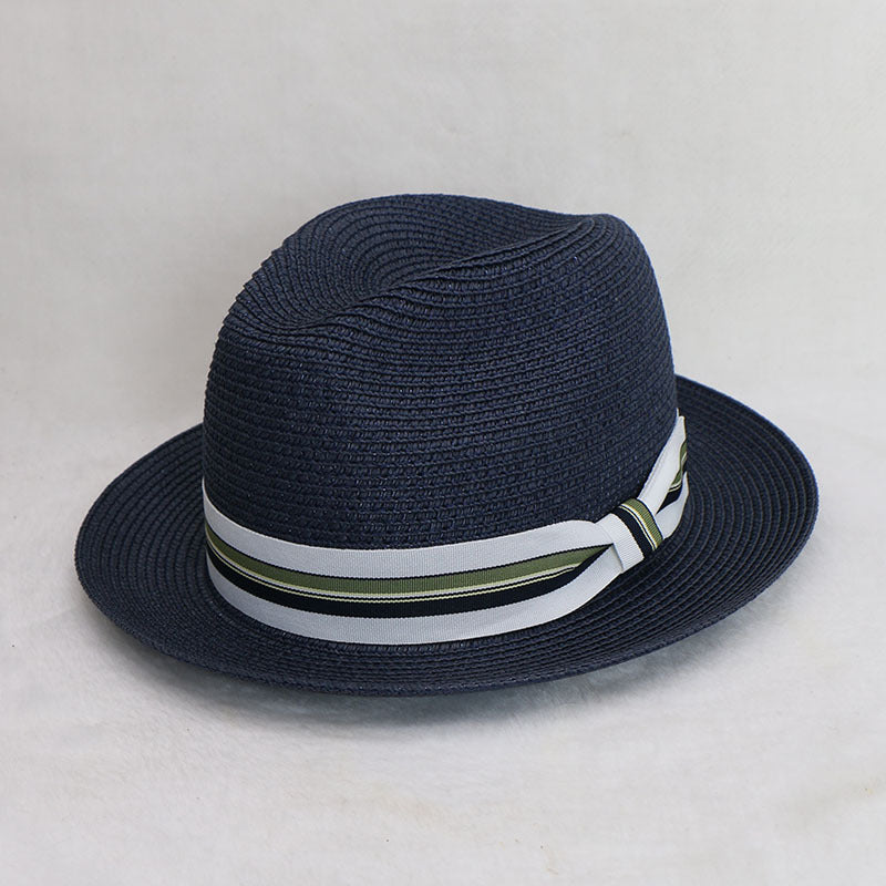 Salem - Bailey Poly Braid Toyo Straw Fedora Hat