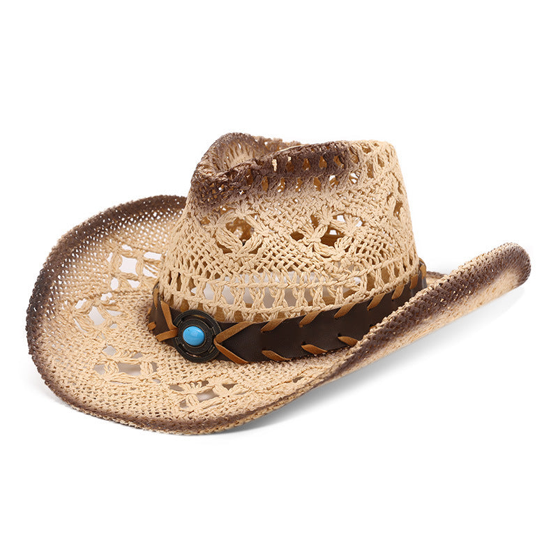Panama Soft Shaped Straw Hat Wide Brim Sun Hat