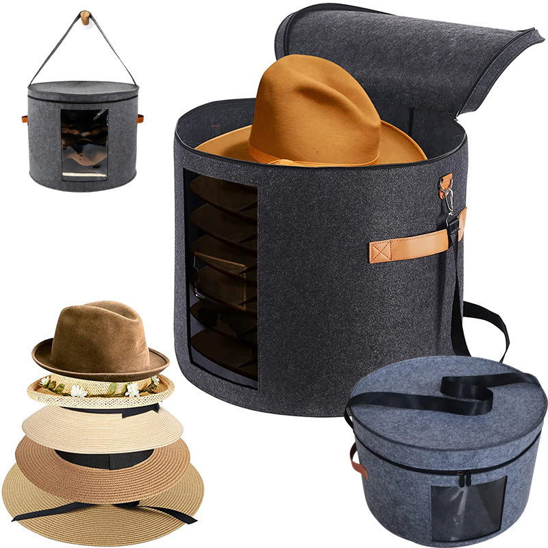 Hat Storage Box  Portable Hat Container