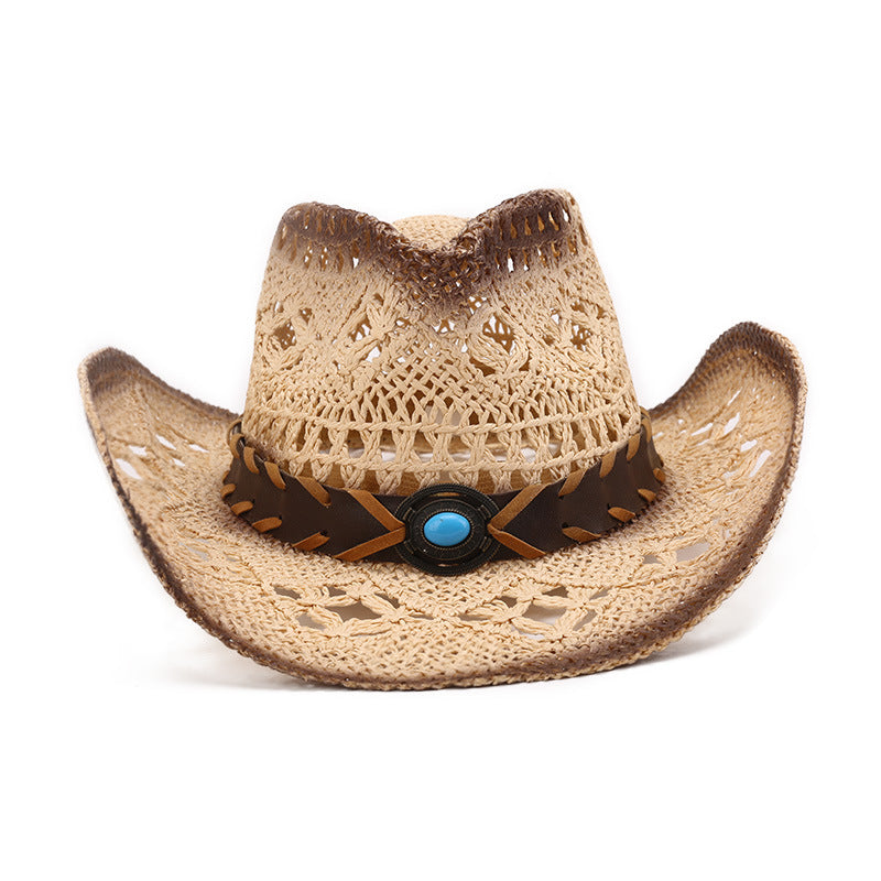 Panama Soft Shaped Straw Hat Wide Brim Sun Hat