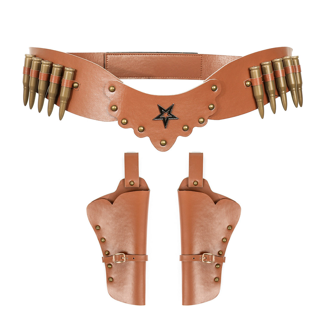Street Party Cowboy Holster Bullet Star Belt