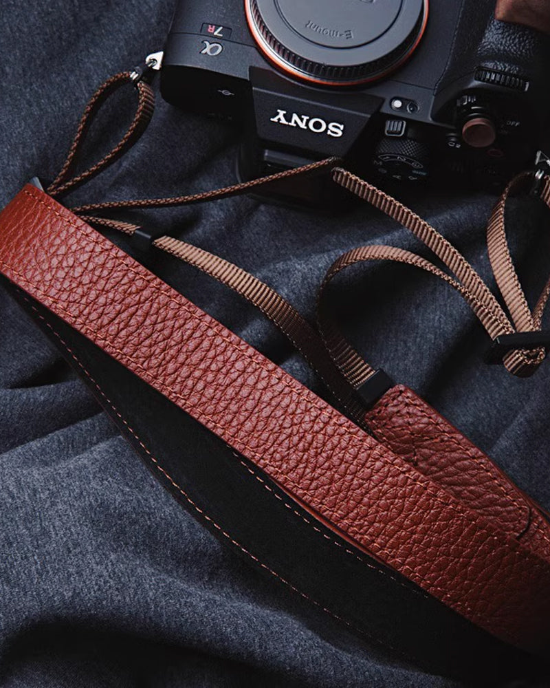 Camera strap nylon rope cowhide hand-stitched models