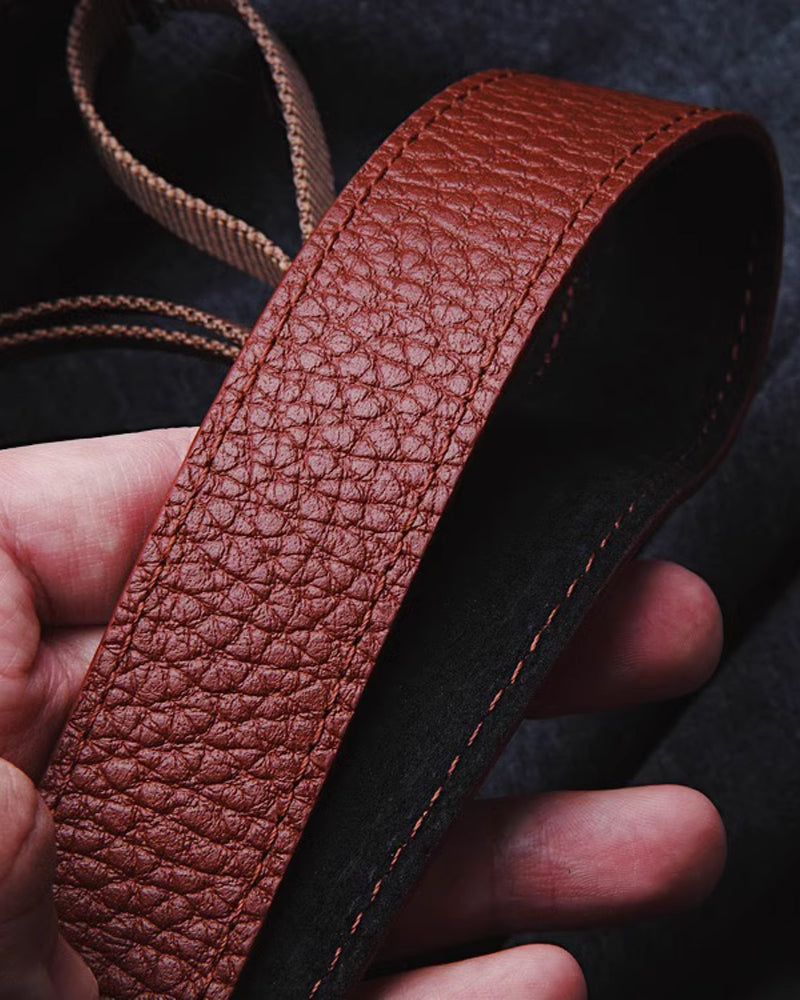 Camera strap nylon rope cowhide hand-stitched models